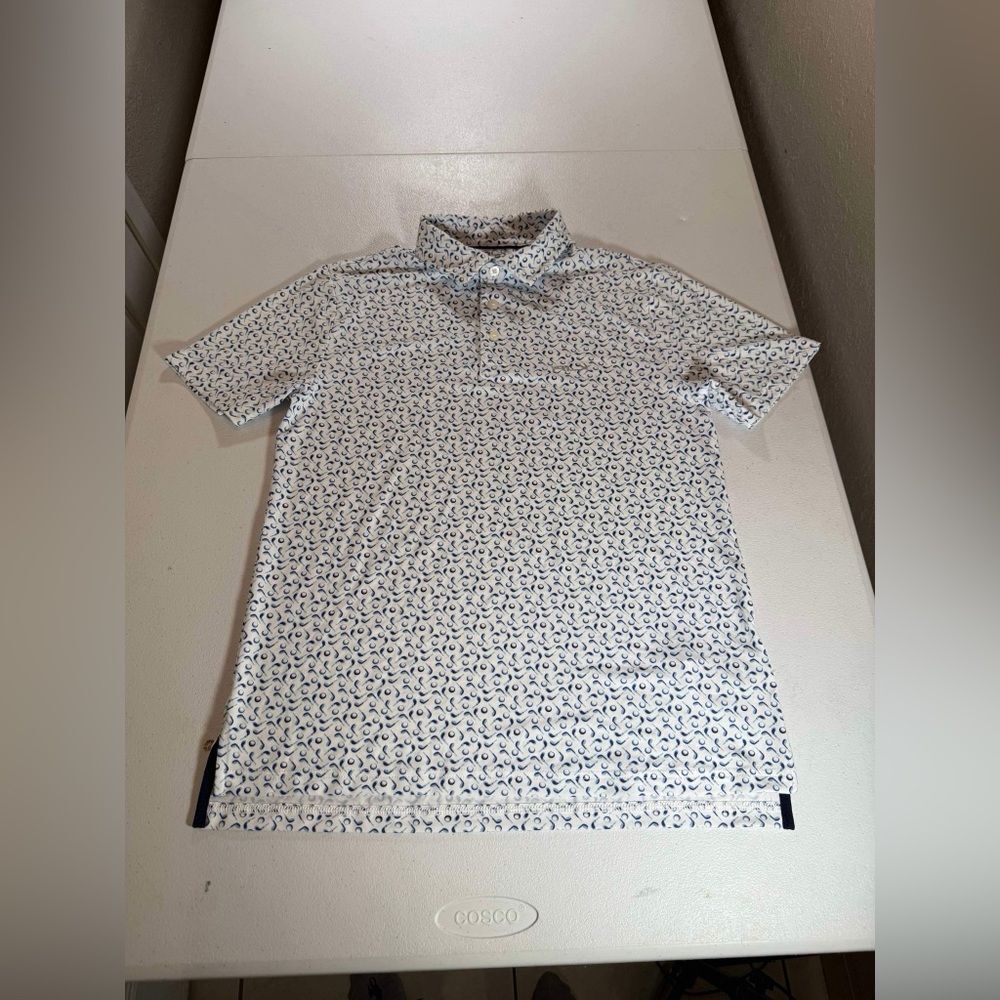 RLX  Men's Polo Ralph Lauren White Sz L